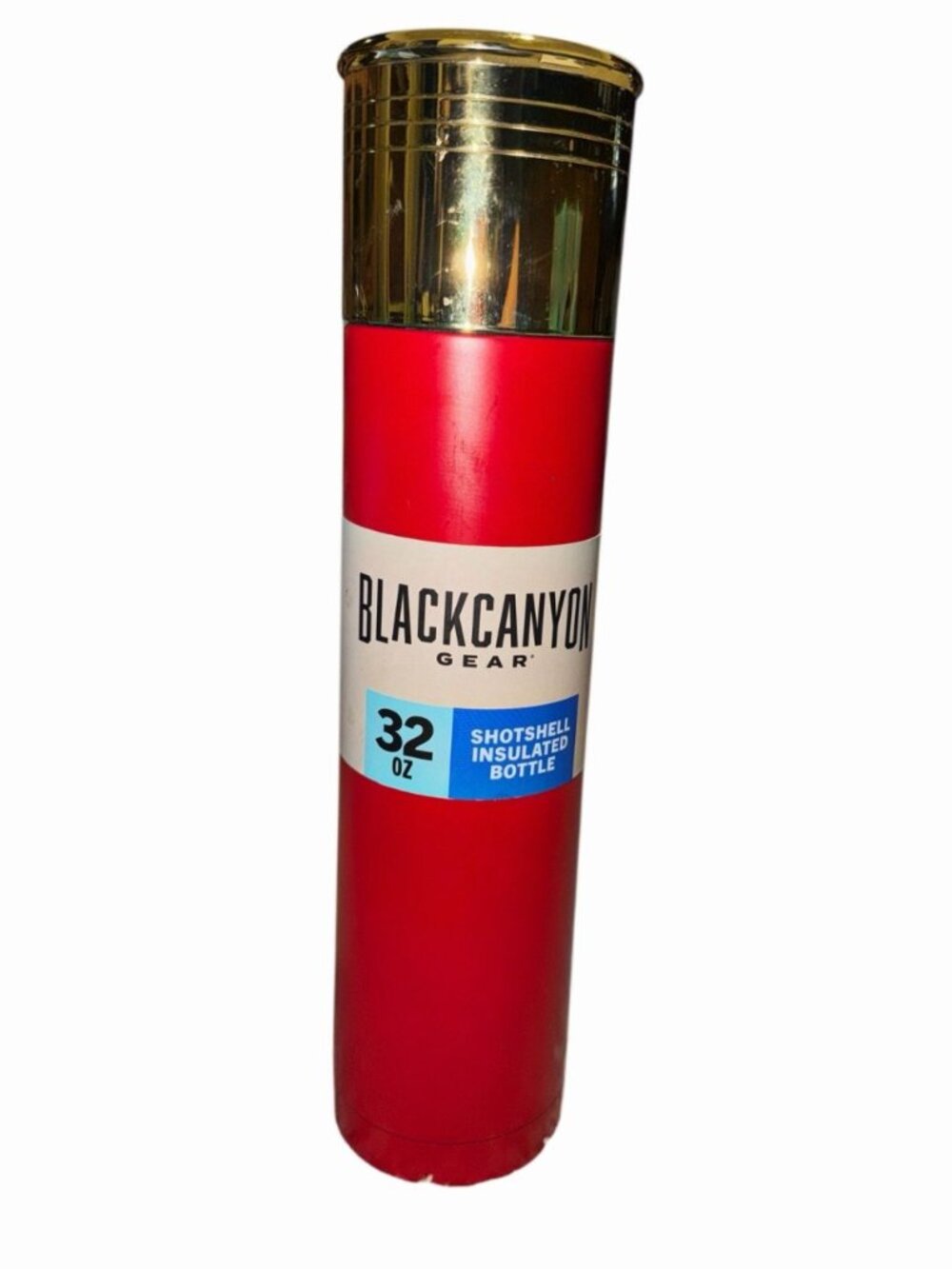 Black Canyon Gear 32 oz Insulated Red Shotgun Shell Bottle Nwt